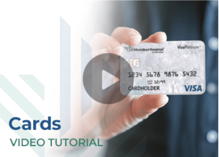 MSCU - Houston Texas - Cards Tutorial